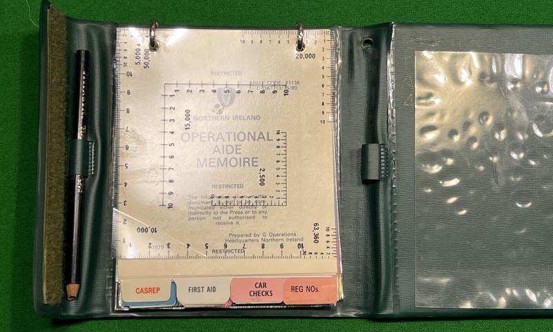 1980 Northern Ireland Operational Aide Memoire.