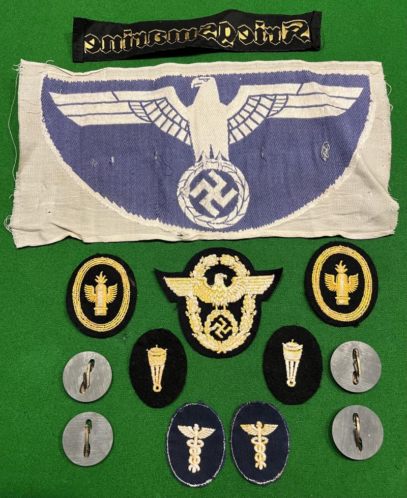 WW2 Kriegsmarine Souvenir Collar