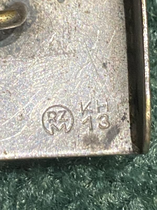 THIRD REICH DEUTCHE JUNGVOLK DJ BELT BUCKLE.