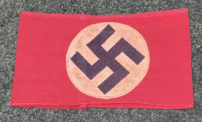 NSDAP PARTY ARMBAND IN COTTON.