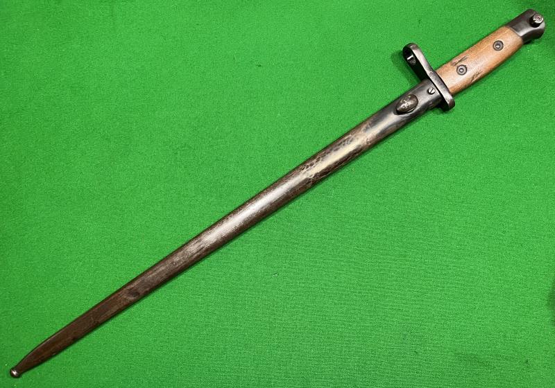 WWII Belgium Army issued M1916 Bayonet