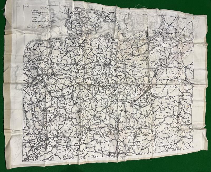 RAF/Special Forces Escape Map - 9.C(a)/2B France.