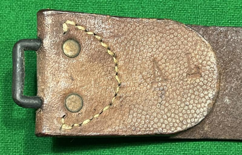 Pre WW2 Czech Army belt and buckle.