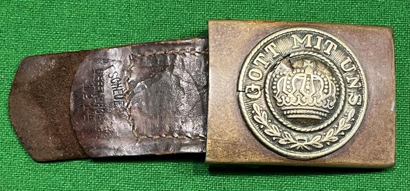 1914 Prussian O/R's buckle.
