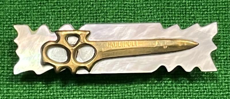 ME Commando Fighting Knife Sweetheart badge.