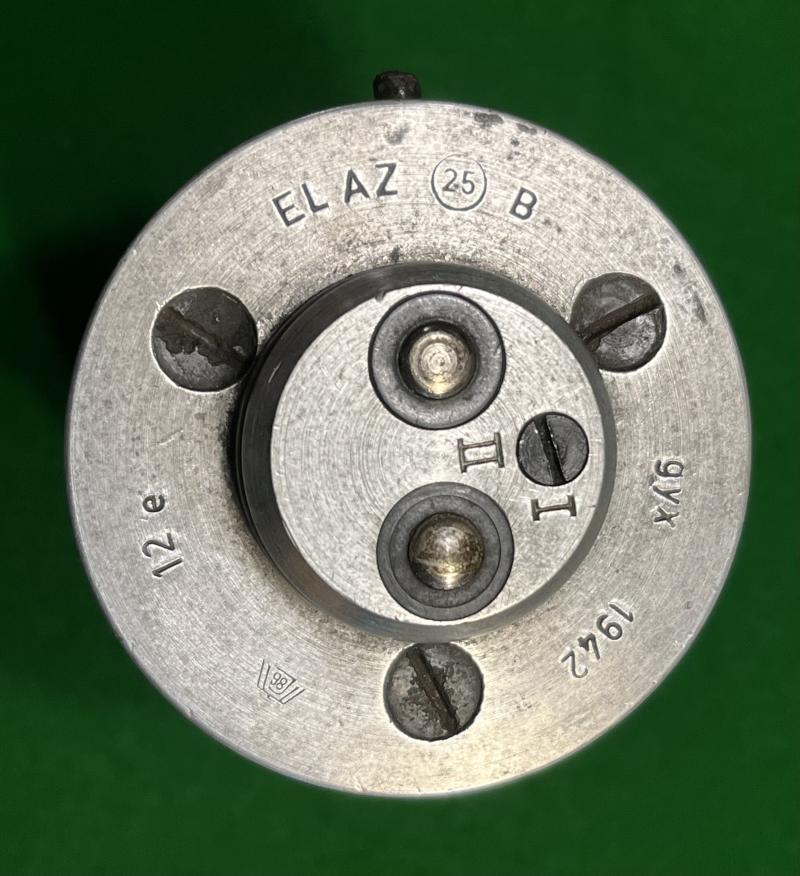 Luftwaffe ELAZ (25) B Electrical Impact Fuze.