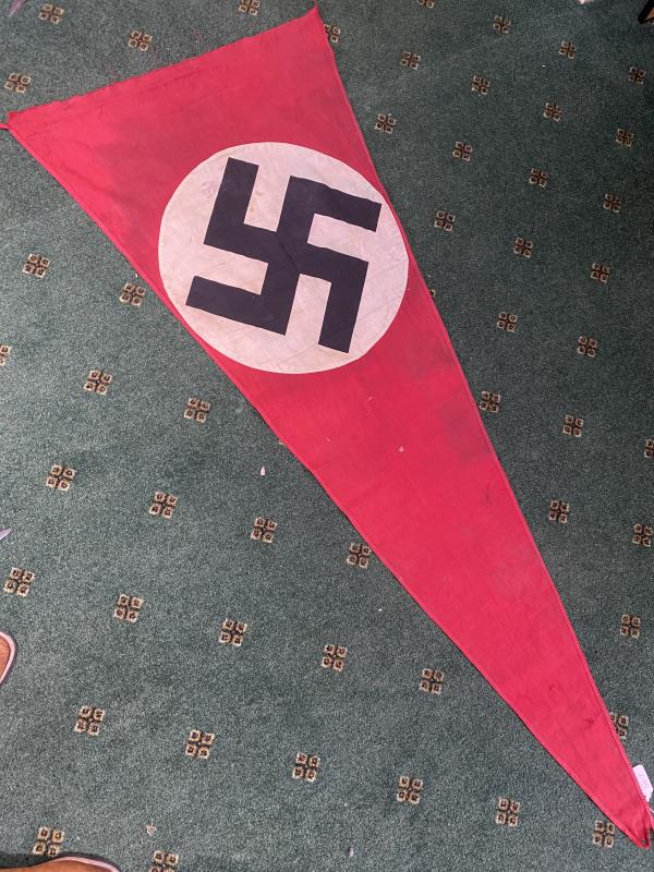 THIRD REICH ‘TRIANGULAR’ STREAMER BANNER