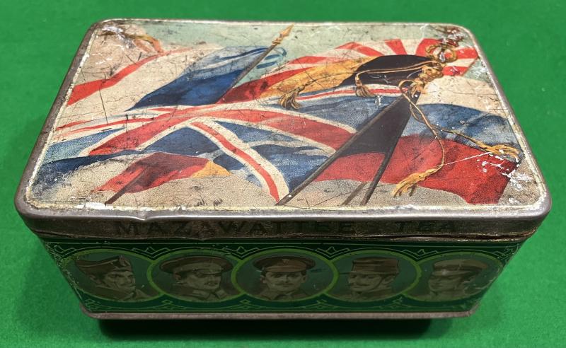 WW1 Patriotic Mazawattee Tea tin.