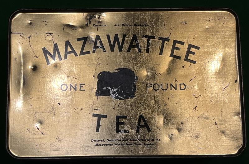WW1 Patriotic Mazawattee Tea tin.