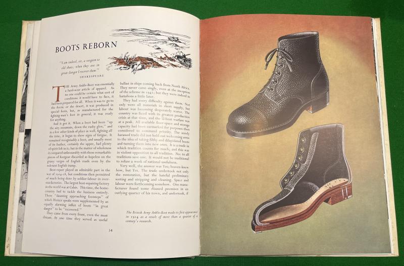 WW2 - British Leather A Record of Achievement.