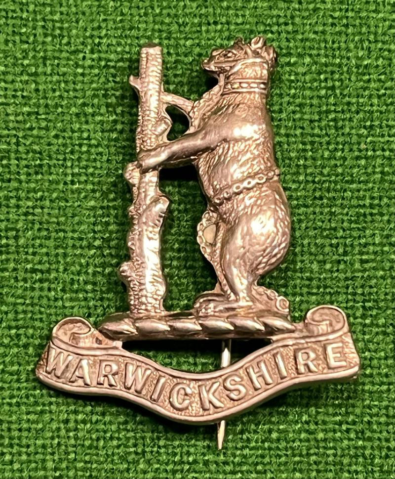 Warwickshire Yeomanry sweetheart badge.