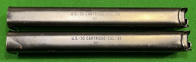 Thompson submachine gun 30 rnd. magazines