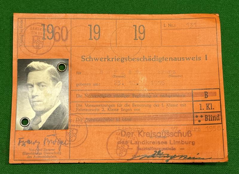 Third Reich Driving Licence grouping.