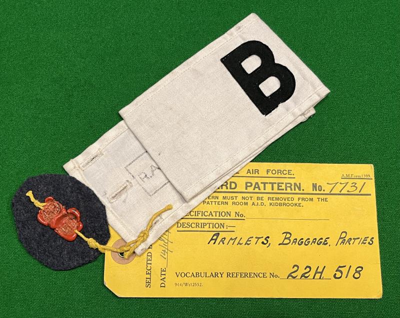 1941 RAF Armband Sealed Pattern.