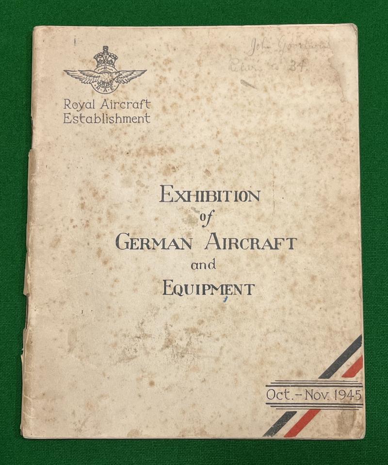 Exhibition of German Aircraft & Equipment programme.