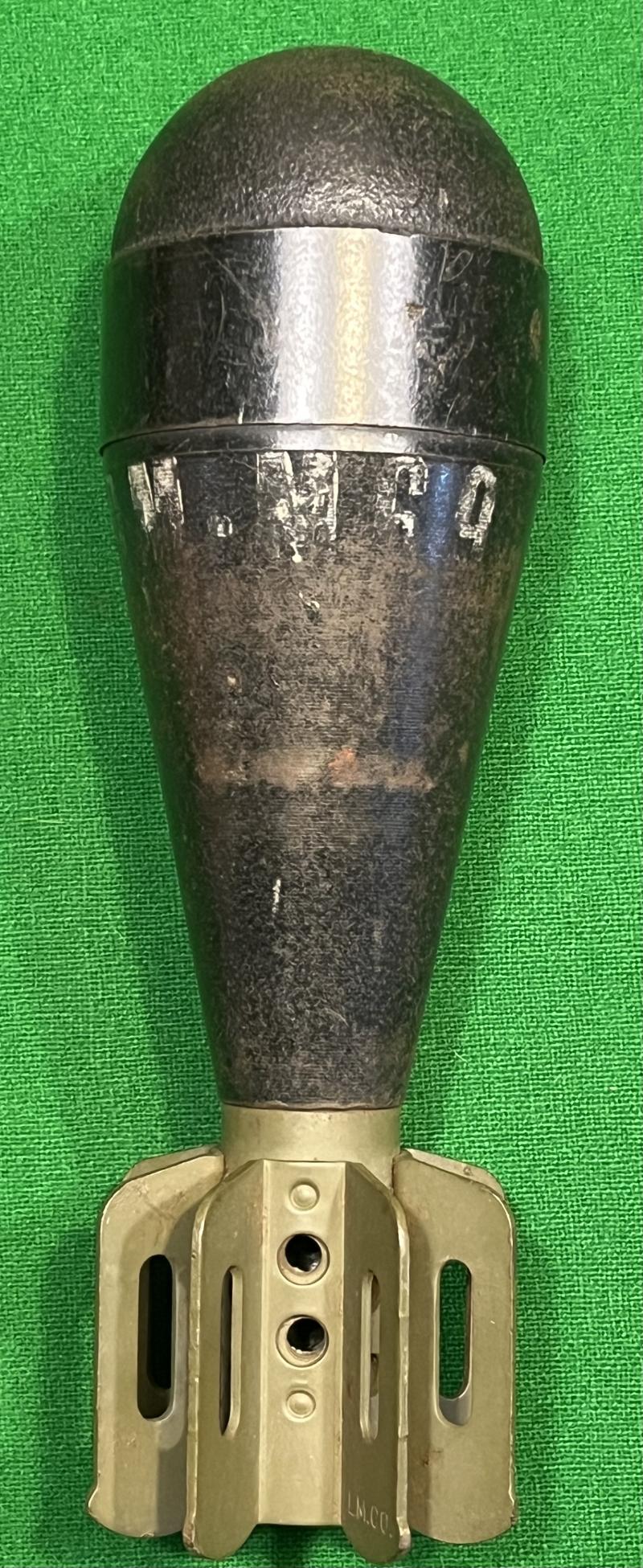 US 60mm M69 Mortar Practice Round.