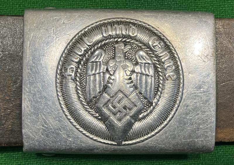 Third Reich Hitler Youth Belt & Buckle.