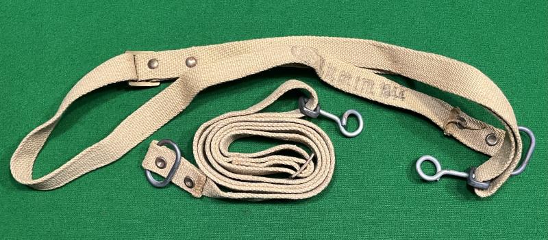 WW2 Canadian Sten gun slings.