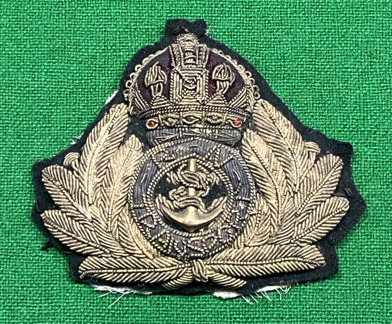 WW1 Royal Navy Transport Officer Cap Badge.