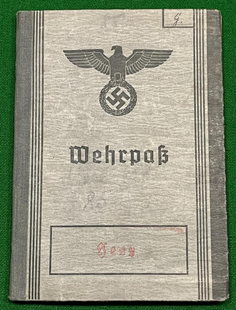 Veteran's Wehrpass.