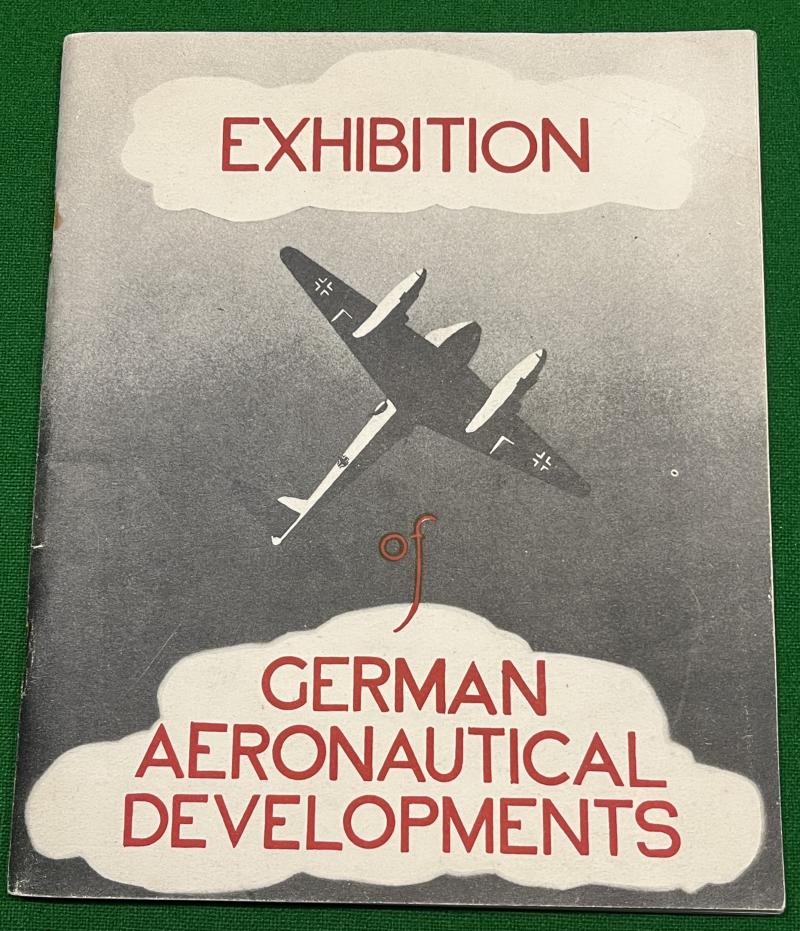 1946 Catalogue of an Exhibition of German Aeronautical Developments.