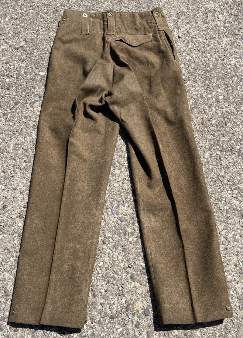 37 Pattern Battledress Trousers - AV Treated.
