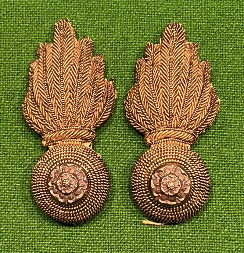 Royal Fusiliers Officer Collar badges