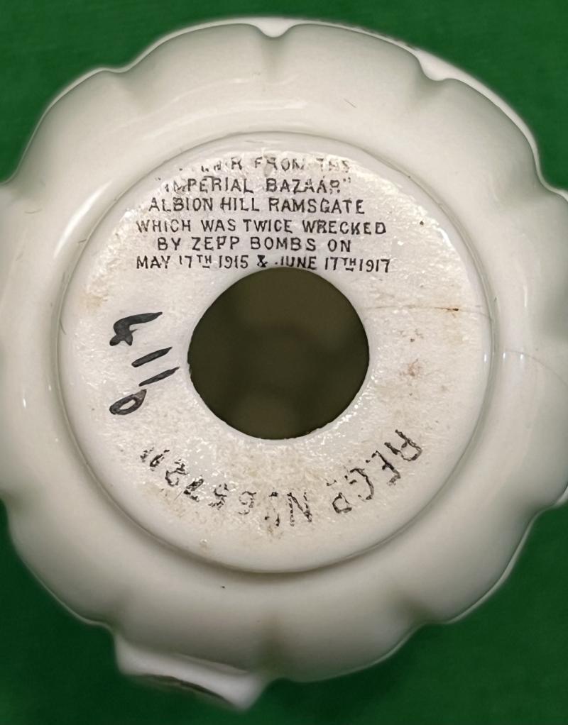 Crested Ware Model Hand Grenade - Ramsgate