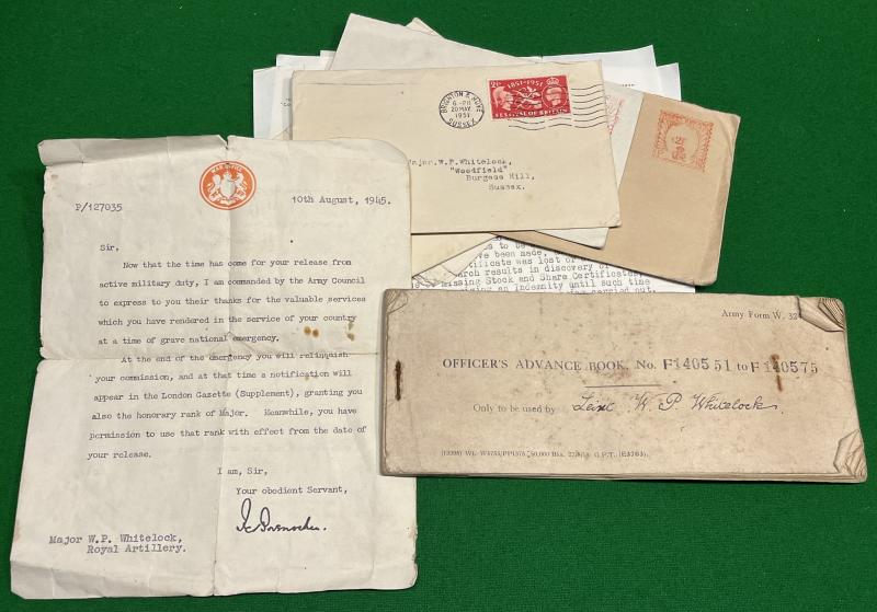 WW1 Cavalry/Camel Corps ephemera grouping.