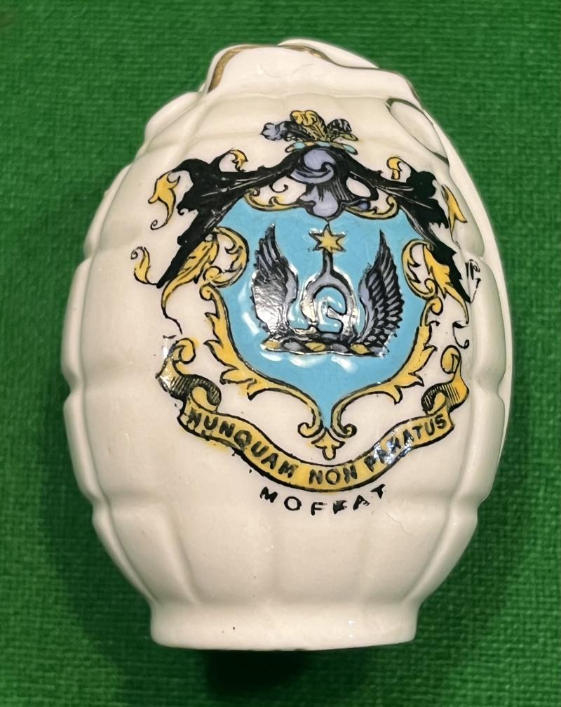 Crested Ware Model Hand Grenade - Moffat.