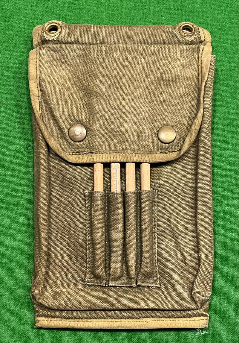 WW2 British Jungle Green Folding Map Case