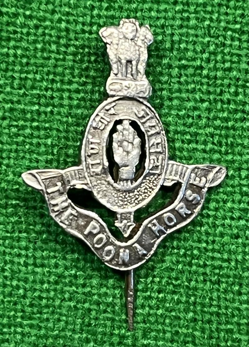 Poona Horse stickpin sweetheart badge.