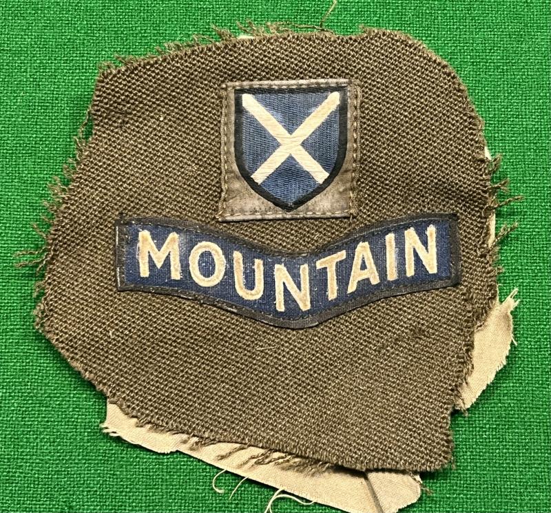 WW2 52nd (Lowland) Infantry Division ' sleeve '.