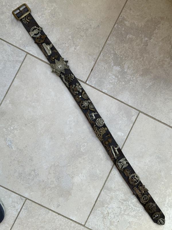 AMAZING BRITISH WW2 ‘HATE BELT’.