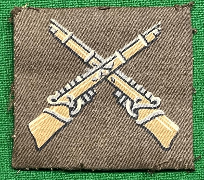 WW2 Printed Skill at Arms qualification badge.