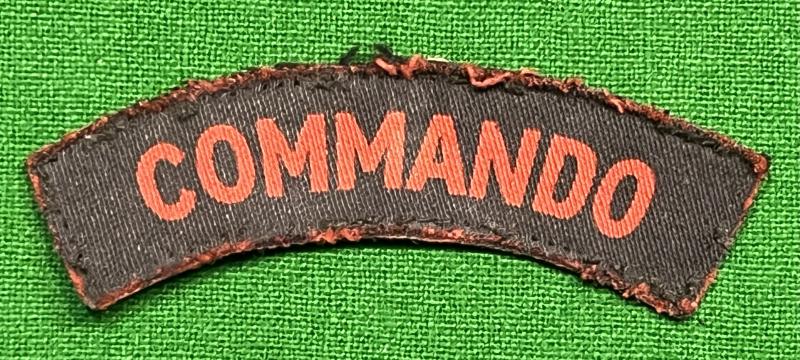 WW2 Printed COMMANDO title.