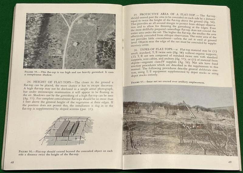 1944 US Manual FM 5-20 Camouflage Basic Principles.