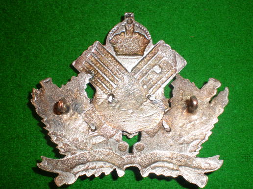 Officer's Calcutta Scottish cap badge.