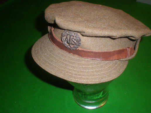 ATS Officer's cap.