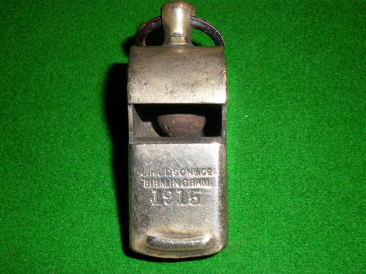WW1 Dated Snail Whistle.