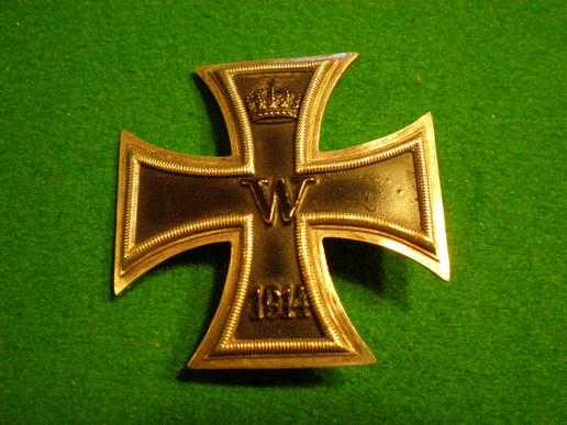 WW1 Iron Cross Ist Class.