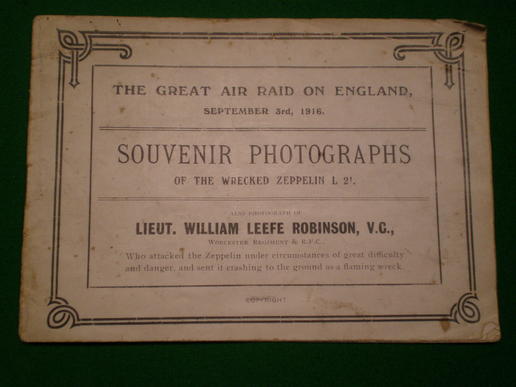 L21 Zeppelin souvenir photograph brochure. 