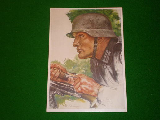 WW2 German Willrich postcard.