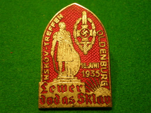 NSKOV Oldenburg 1935 daybadge.