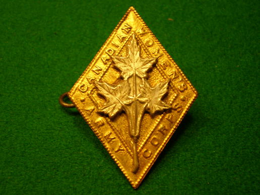 WW2 Canadian Women's Army Corps badge.
