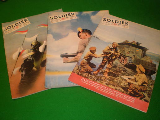 Early Soldier magazines.