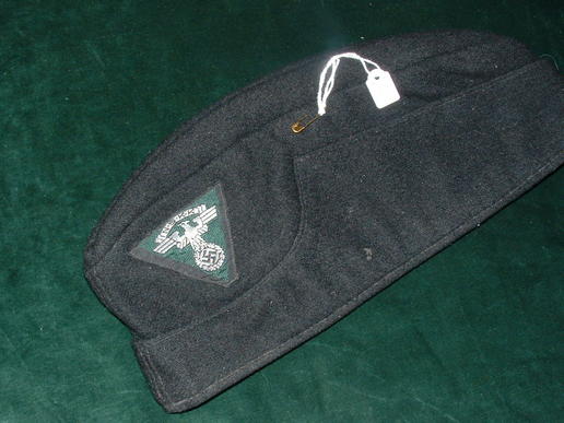 NSKK SIDE CAP WITH GREEN BEVO BADGE