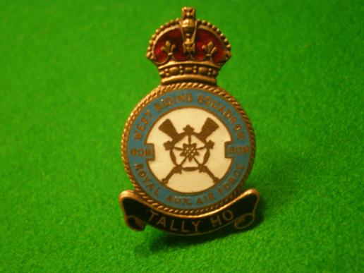 1940's 609 Squadron RAF badge. 