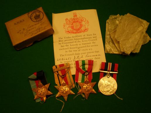 WW2 Casualty group Argyll & Sutherland Highlanders.