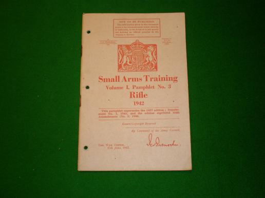 S.A.T. Vol.1 No.3 Rifle 1942.